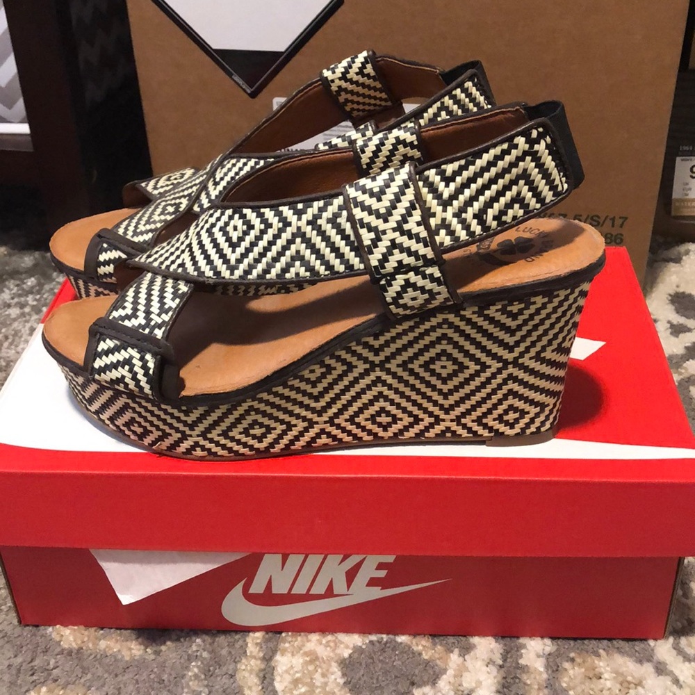 Lucky brand wedge. Size 9.5